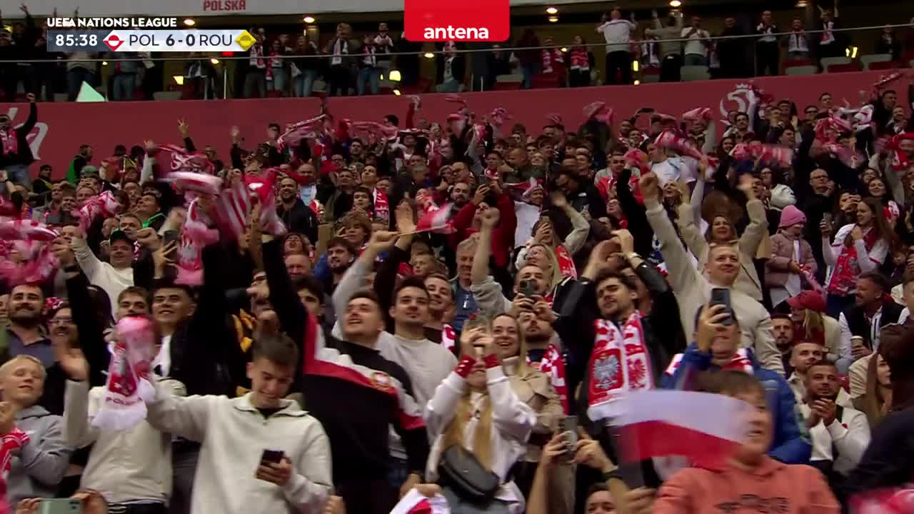Polonia Romania 6-0 gol