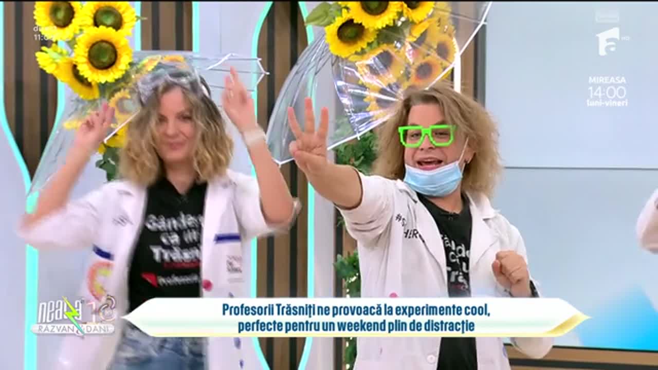 Super Neatza. Profesoril Tr&auml;sniți au cele mai tari experimente