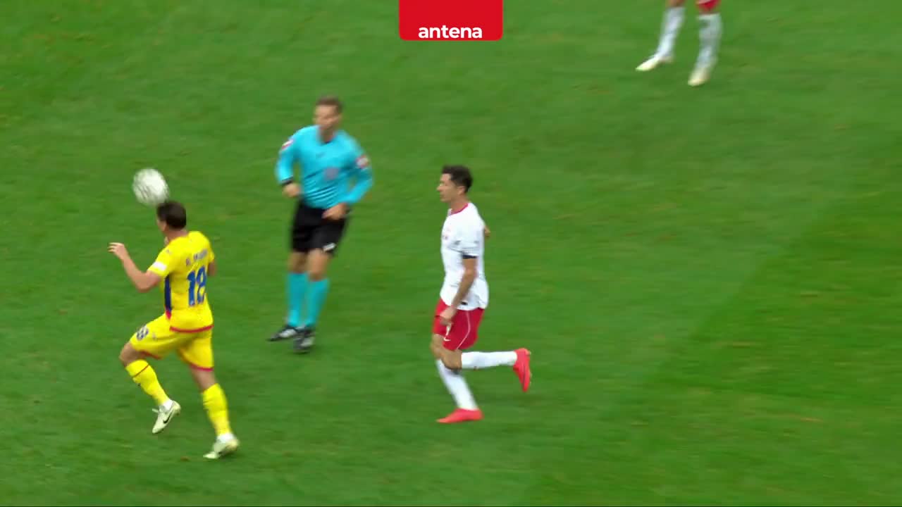 Gol Polonia - Romania 4-0