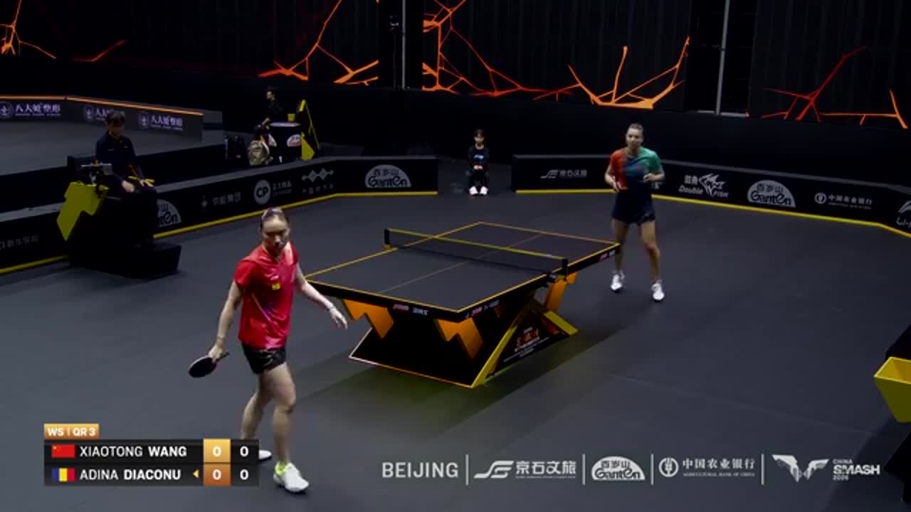Tenis de masă | WTT China Smash 2026: Xiaotong Wang vs. Adina Diaconu