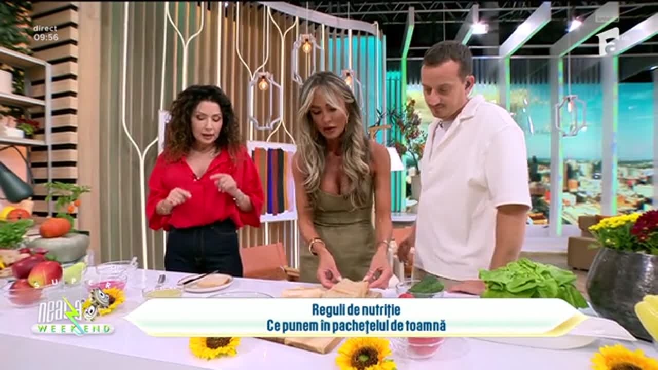 Neatza de Weekend. Reguli de nutriție! Ce punem in pachețelul de toamnă