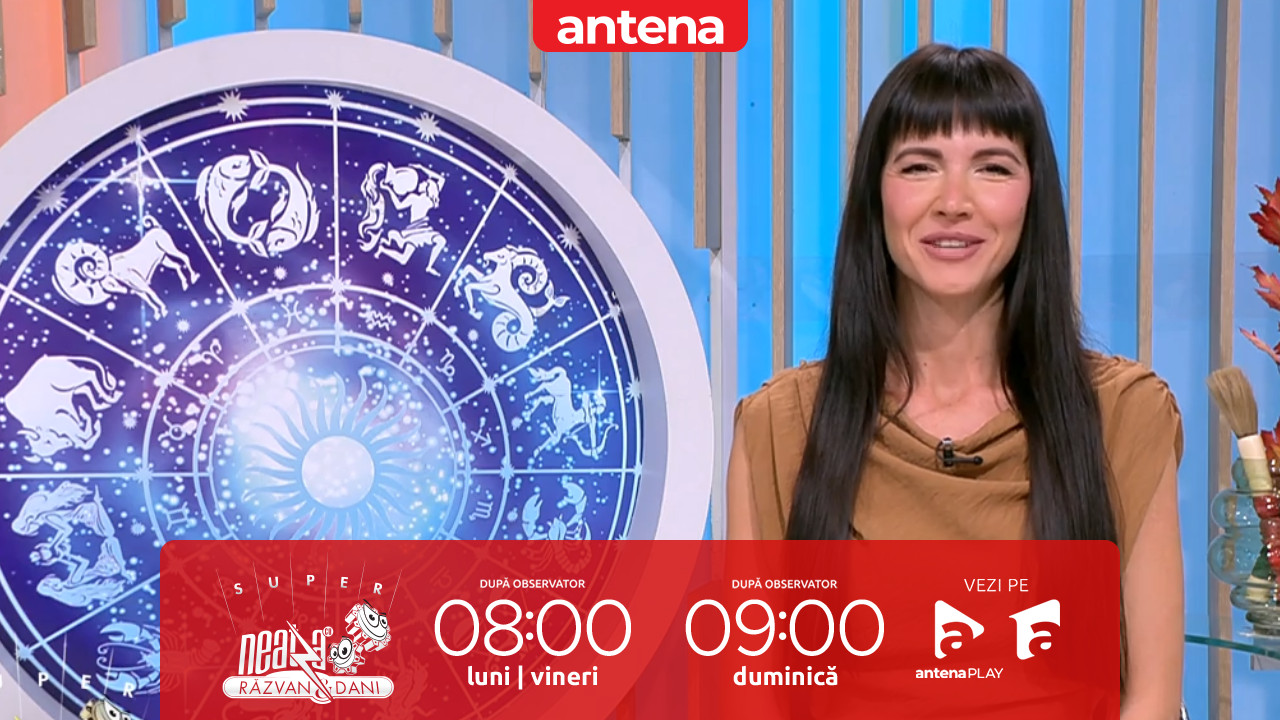 Neatza de Weekend. Horoscopul zilei cu Claudia Băcuță: Balanțele reevaluează lucrurile pentru care merită să plătească
