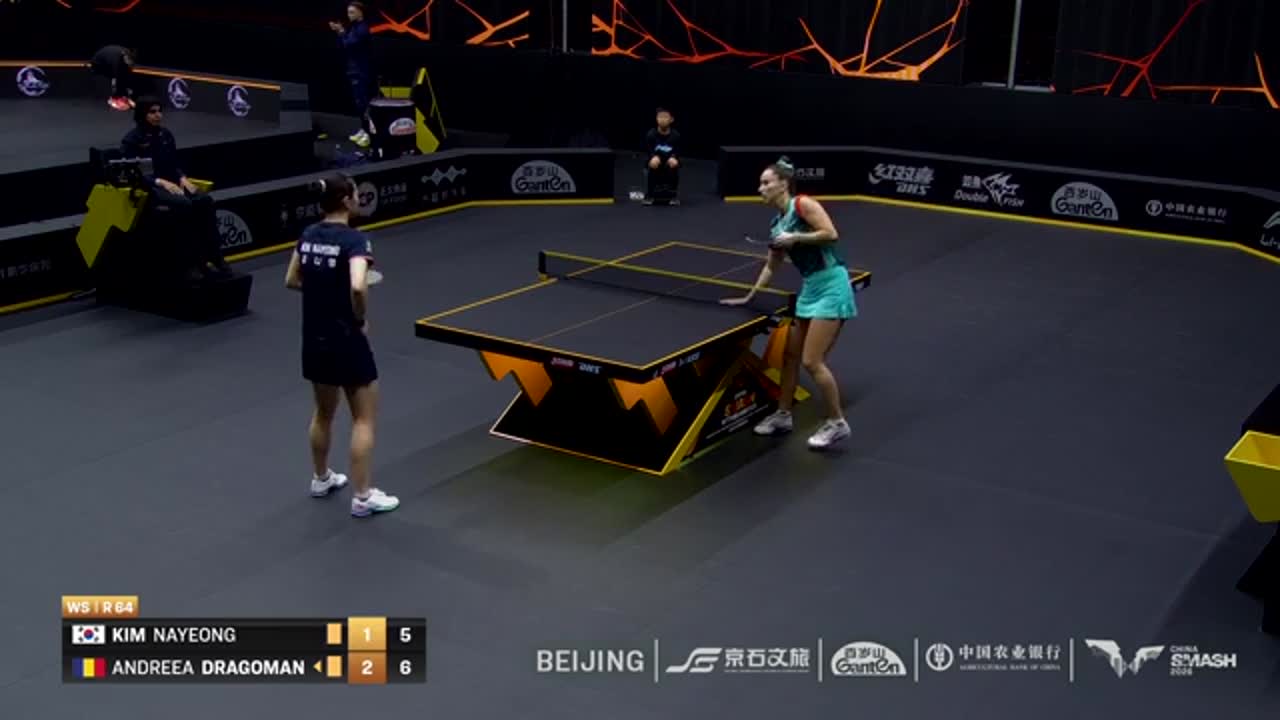 Tenis de masă | WTT China Smash 2026: Kim Nayeong vs. Andreea Dragoman