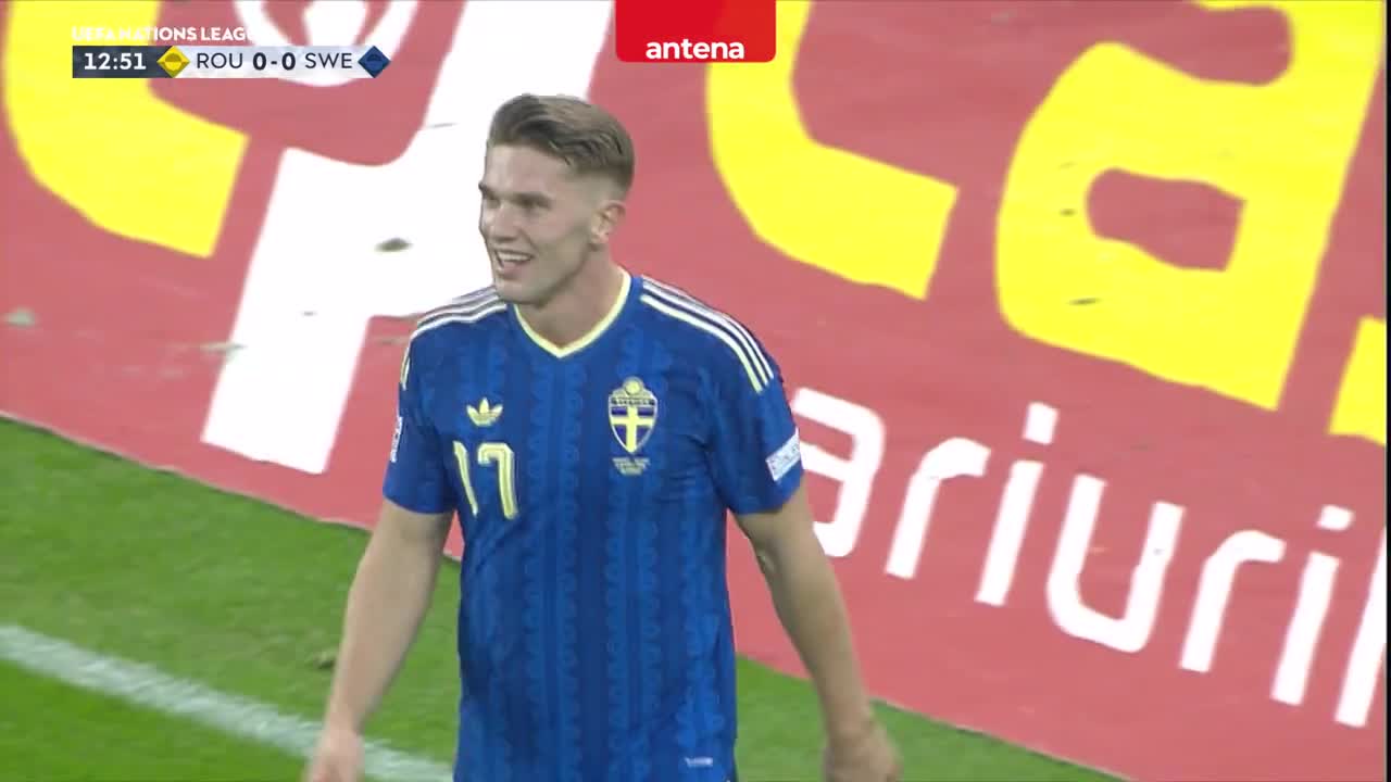 România - Suedia 0-1 | Gyokeres deschide scorul