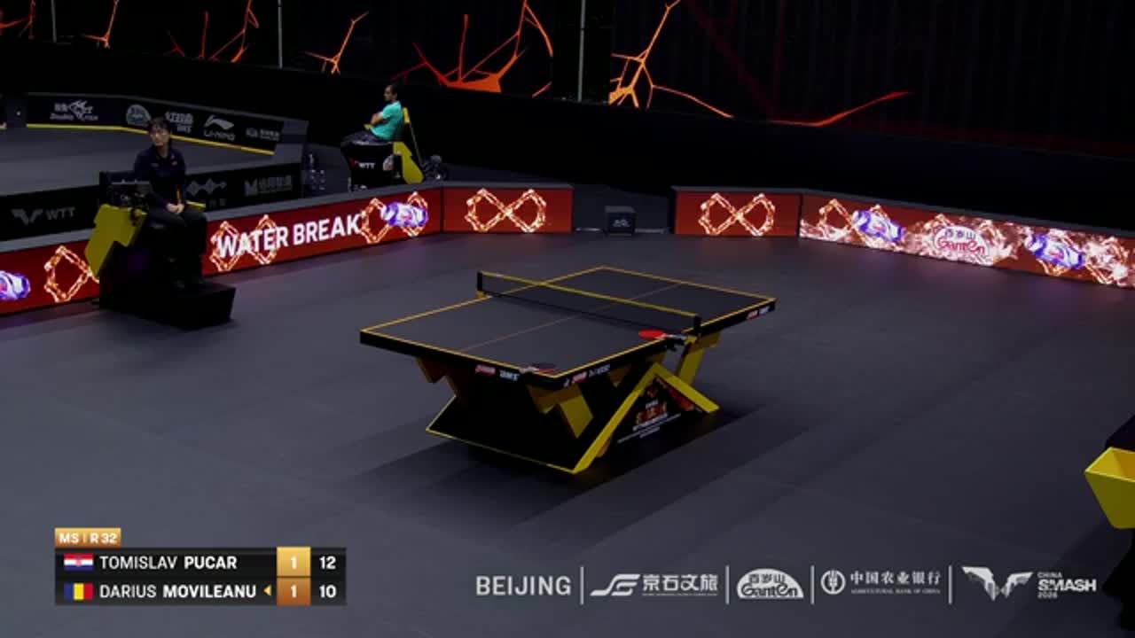 Tenis de masă | WTT China Smash 2026: Tomislav Pucar vs. Darius Movileanu