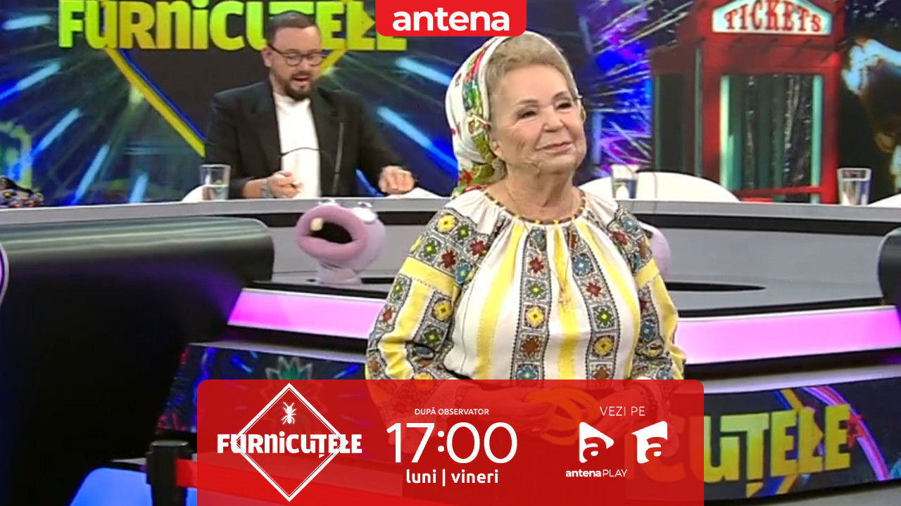Furnicuțele 2026. Mioara Velicu, la jocul cu inele pe sticle. Ce premiu a reușit să c&acirc;știge