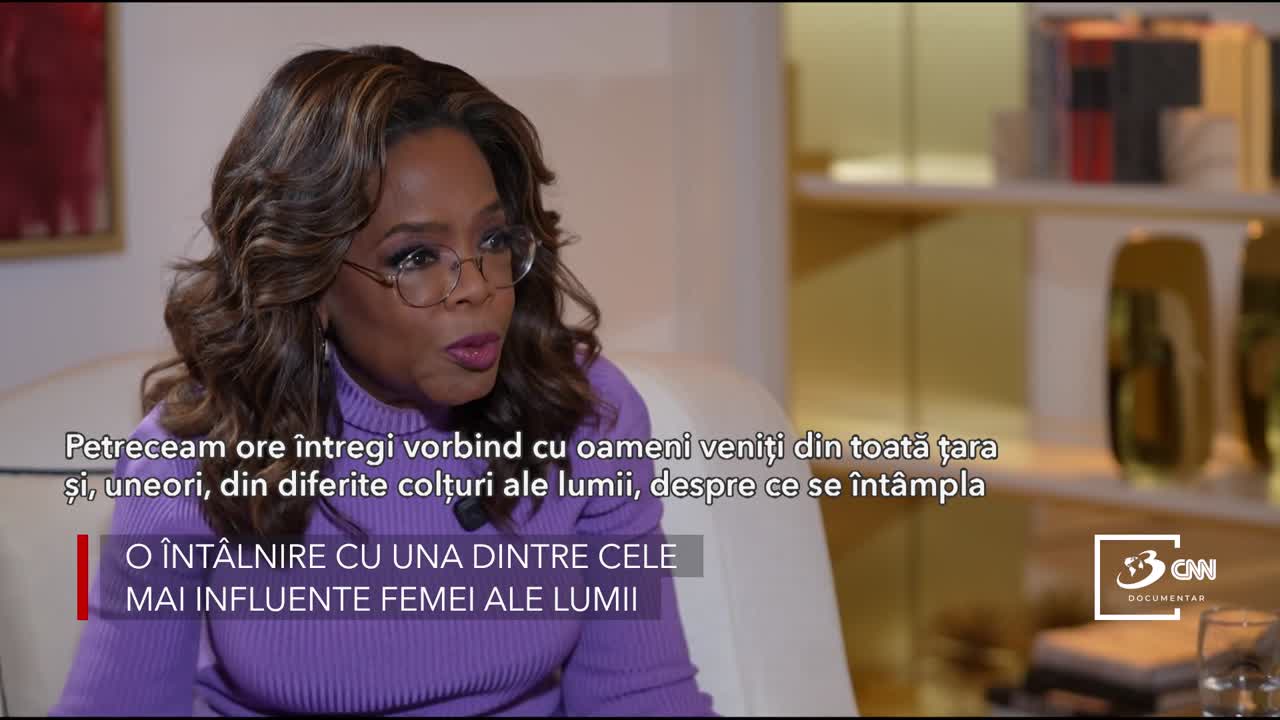 Interviu eveniment cu Oprah Winfrey