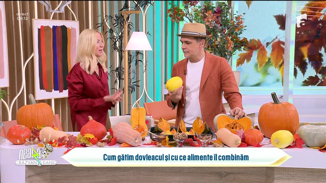 Super Neatza. Dovleacul, vedeta toamnei. Ce beneficii are și cum &icirc;l gătim