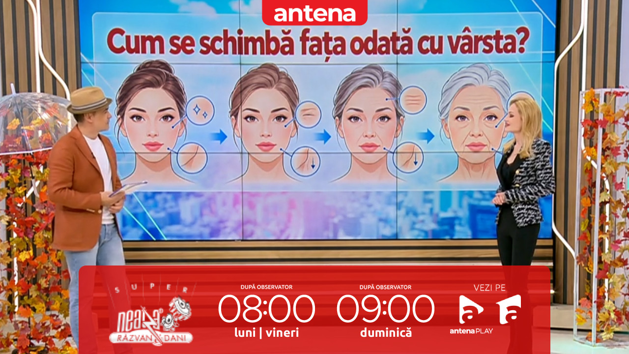 Super Neatza. &Icirc;mbătr&acirc;nirea pielii: ce schimbări apar la nivelul feței odată cu &icirc;naintarea &icirc;n v&acirc;rstă