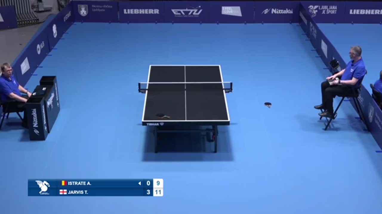 Campionatul European de Tenis de Masă de la Ljubljana 2026 | Andrei Istrate vs. Tom Jarvis