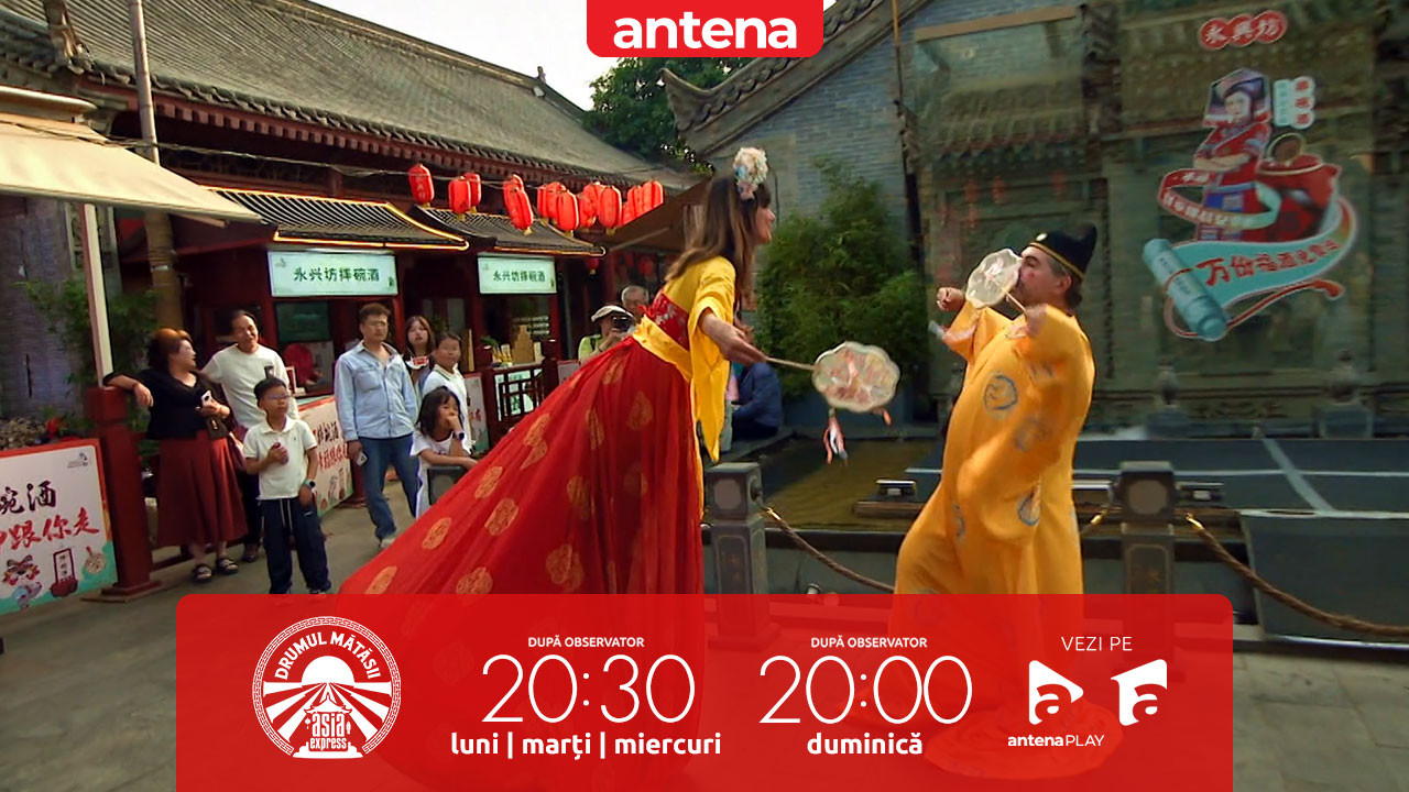 Asia Express 2026. Concurenții trebuie să cucerească publicul din China pe o platformă rotativă: &bdquo;Eram speriată!&rdquo;