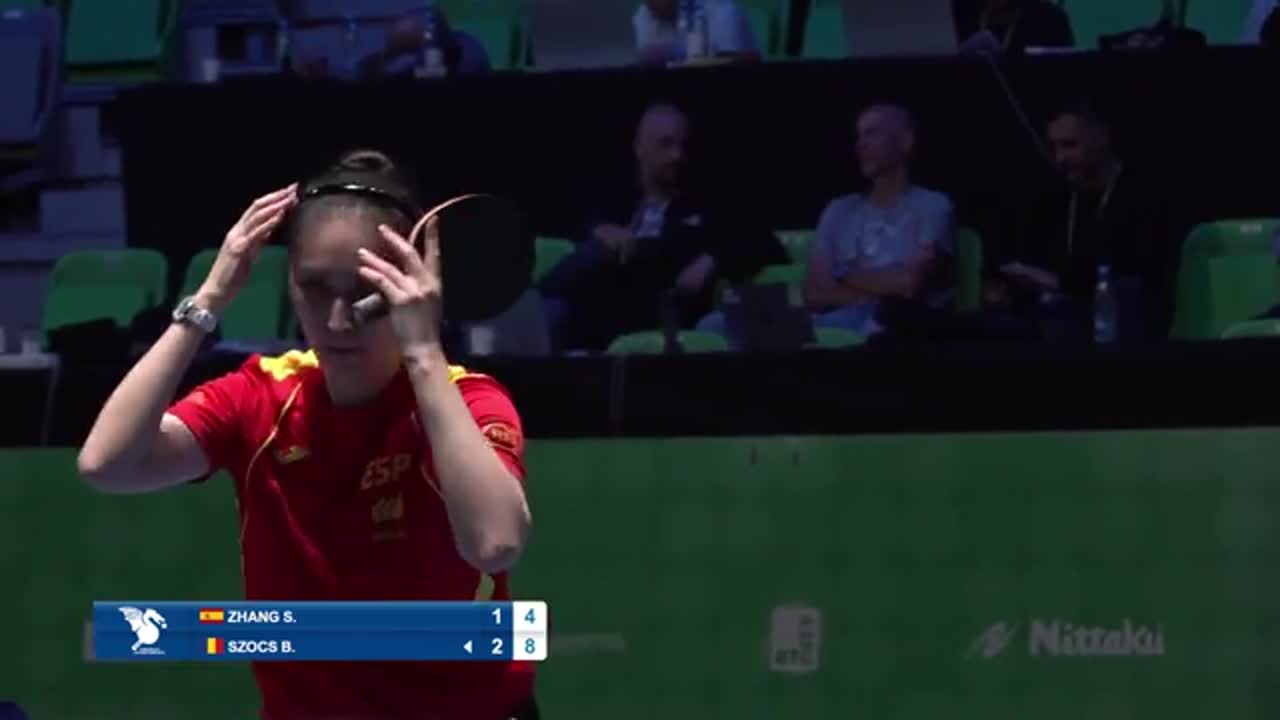 Campionatul European de Tenis de Masă de la Ljubljana 2026 | Xuan Zhang vs. Bernadette Szocs