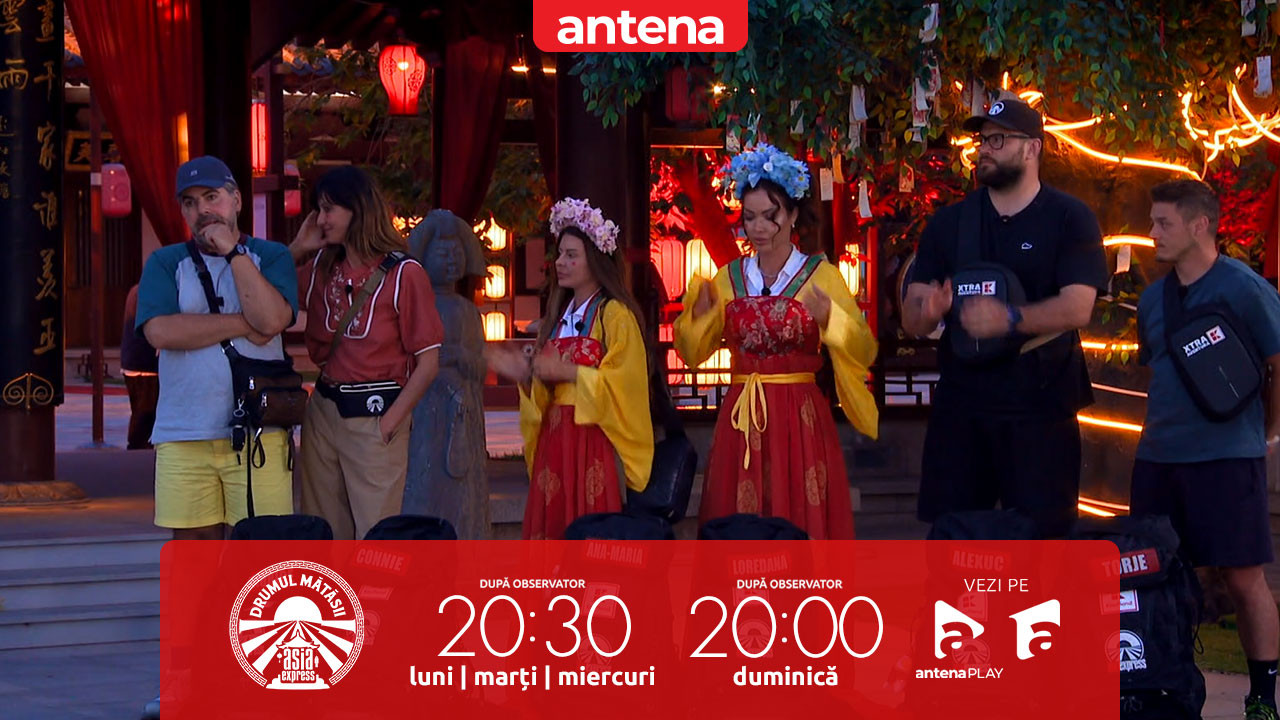 Asia Express 2026. Emoții uriașe la careul de la ultima șansă! Ce culoare a avut p&acirc;nza de mătase