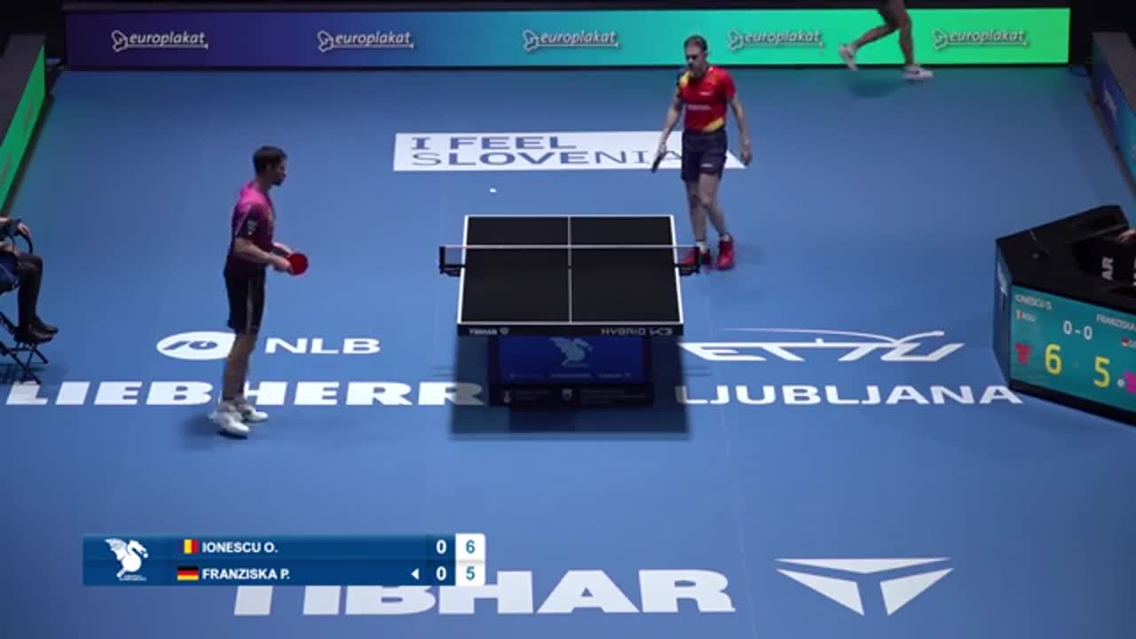 Campionatul European de Tenis de Masă de la Ljubljana 2026 | Ovidiu Ionescu vs. Patrick Franziska