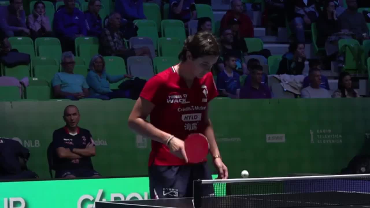 Campionatul European de Tenis de Masă de la Ljubljana 2026 | Bernadette Szocs vs. Alexia Nodin