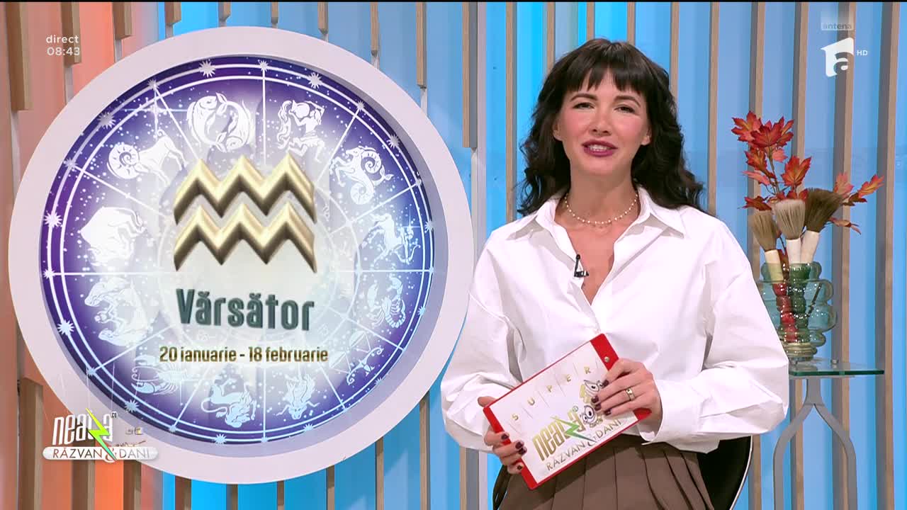 Super Neatza. Horoscopul Zilei cu Claudia Băcuță: Leii au ocazia să &icirc;și organizeze mai eficient activitățile