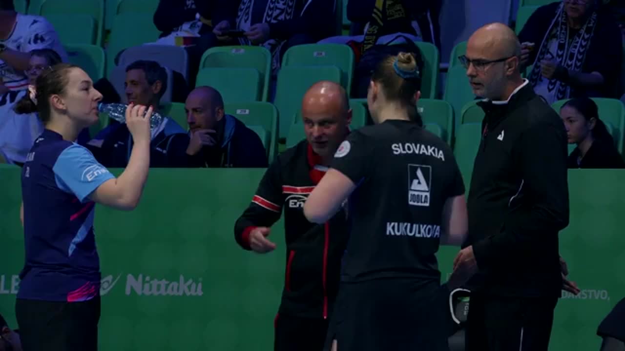 Campionatul European de Tenis de Masă de la Ljubljana 2026 | Szocs/Samara vs. Kukulovka/Bajorn