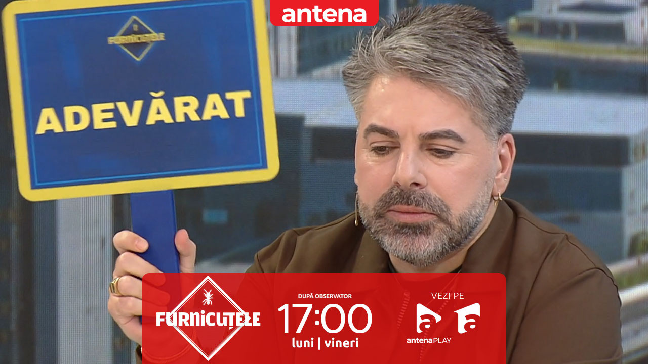 Furnicuțele 2026. Ce a recunoscut Maurice Munteanu &icirc;n jocul &bdquo;Adevărat sau fals?&rdquo;