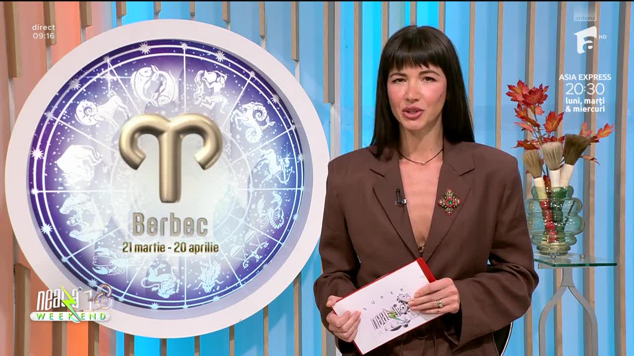 Neatza de Weekend. Horoscopul zilei cu Claudia Băcuţă: Leii pot avea parte de reguli noi la locul de muncă