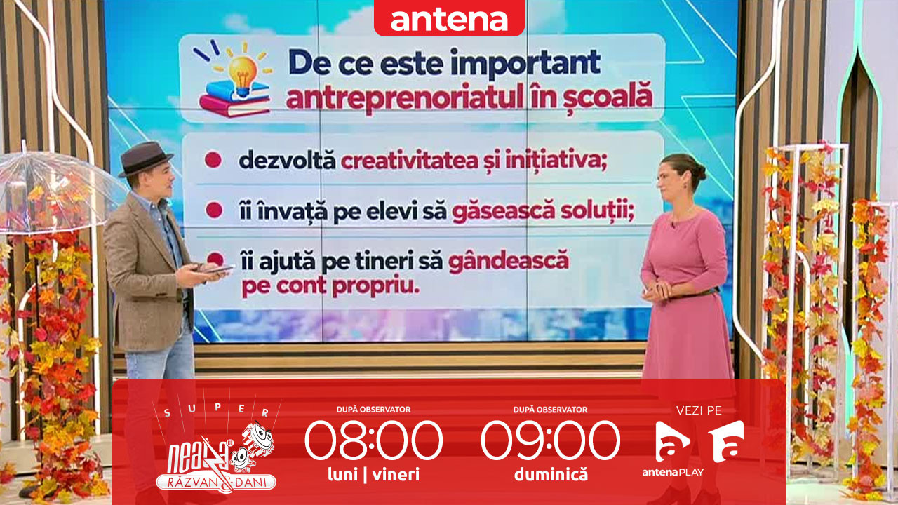 Super Neatza. De ce ar trebui să &icirc;nvățăm antreprenoriat &icirc;ncă din școală