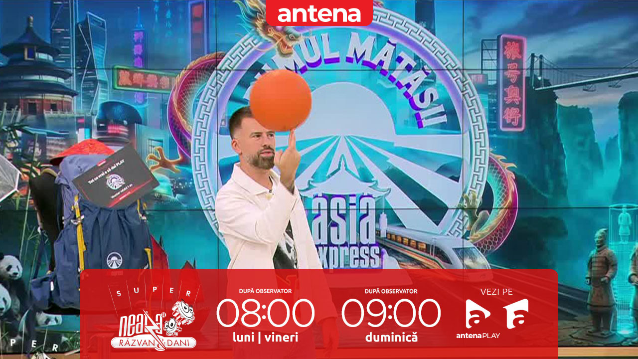 Super Neatza. Provocarea &bdquo;Viză de Asia&rdquo;! Cine a ieșit &icirc;nvingător la jocul de &icirc;ndem&acirc;nare cu mingi