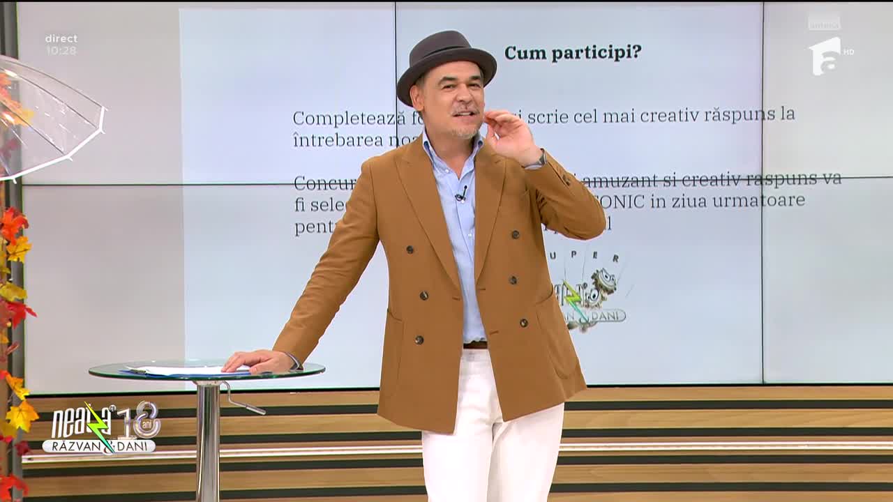 Super Neatza. Provocarea Să &icirc;nceapă joaca. Florin Ristei vs. Radu Bucălae la provocarea de mimă cu destinații turistice