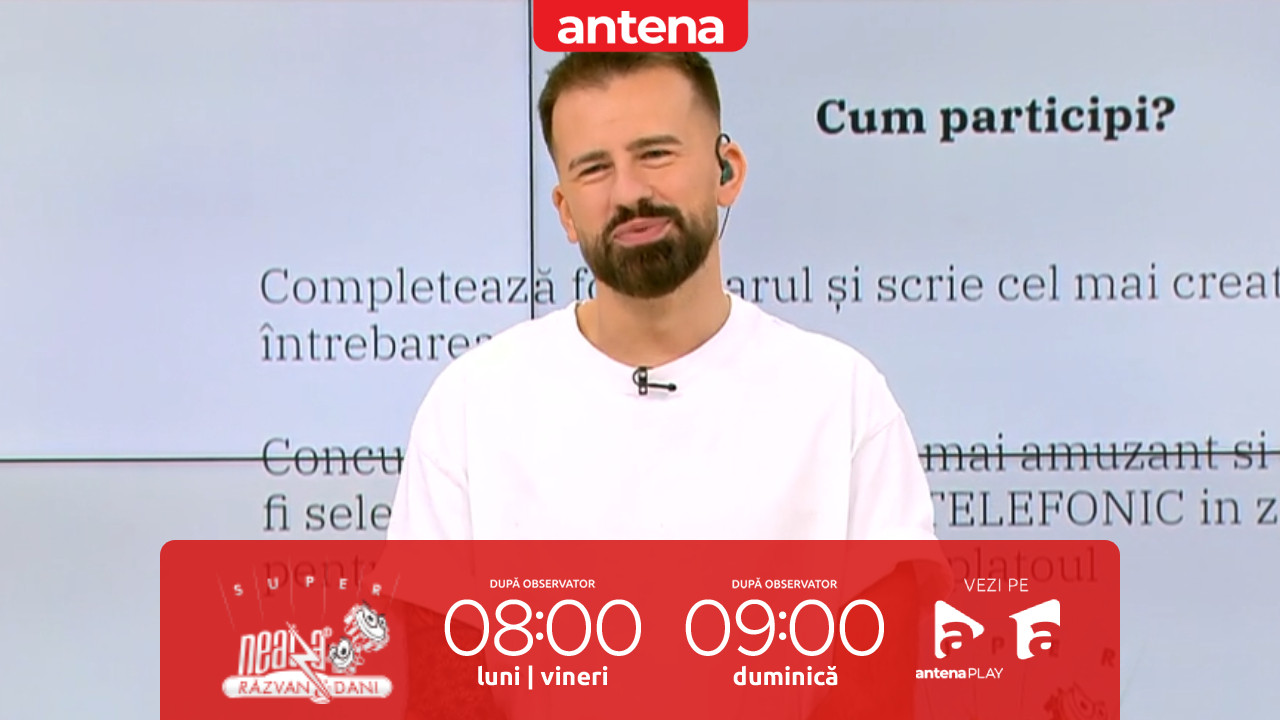Super Neatza. Aris mimează, Radu Bucălae ghicește! C&acirc;t de bine se descurcă la expresiile rom&acirc;nești?