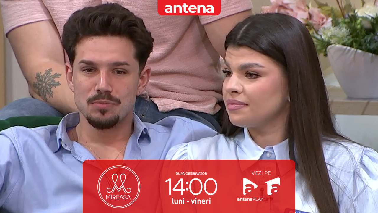 Mireasa, sezonul 14.  Valentin și Claudia și-au spus pentru prima dată &bdquo;Te iubesc&rdquo;!