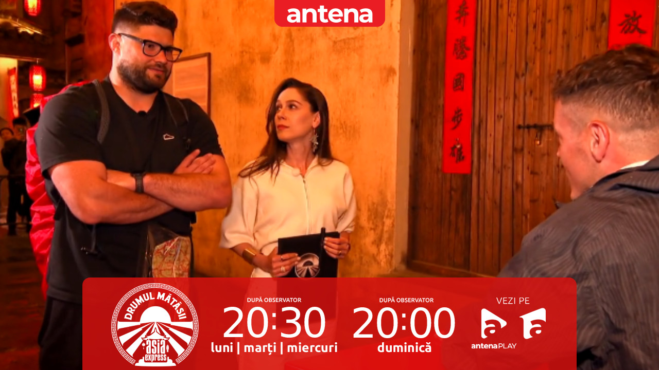 Asia Express 2026. Ce echipe s-au calificat la jocul de amuletă. Gabi Torje i-a luat locul Irinei Fodor la pupitru