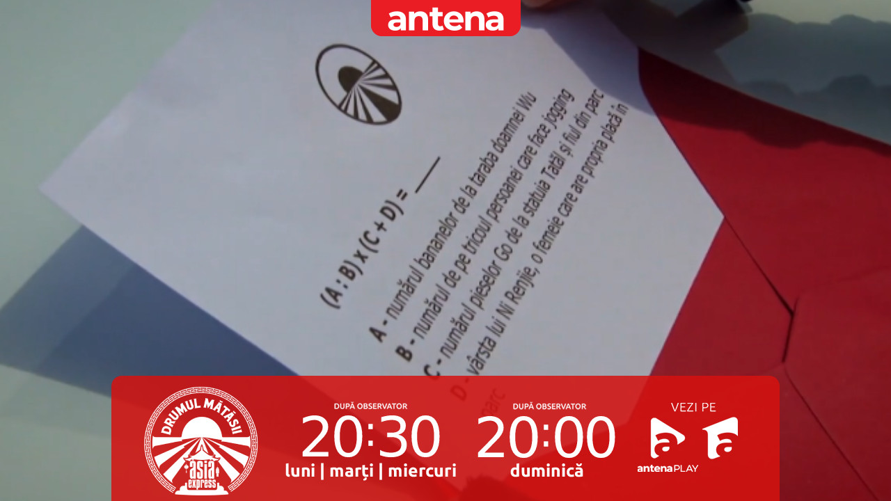 Asia Express 2026. Concurenții din cursa pentru ultima șansă au avut de rezolvat o ecuație la proba de start