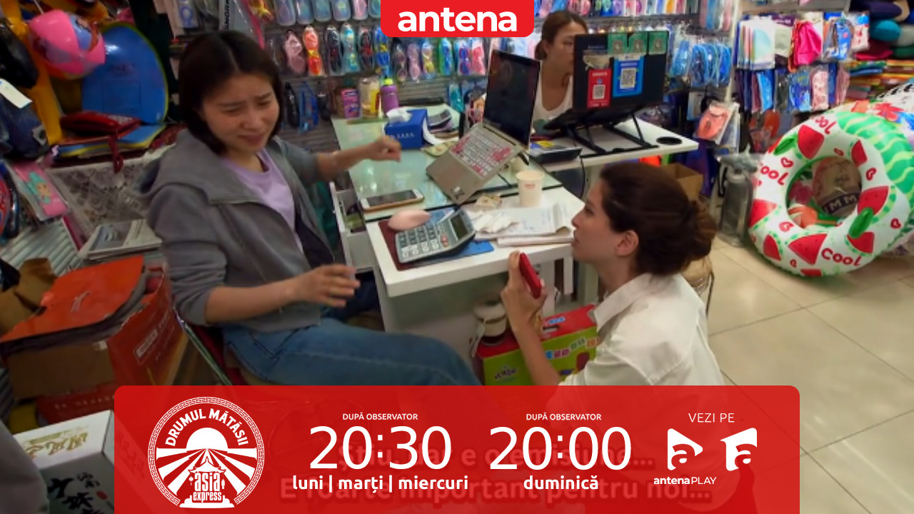 Asia Express 2026. Valerie Lungu, gest neașteptat pentru a obține un dinozaur gonflabil! S-a pus &icirc;n genunchi &icirc;n fața v&acirc;nzătoarei