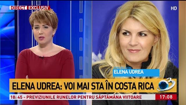 Elena Udrea, declarație în exclusivitate din Costa Rica. Motivul pentru care fosta deputată a părăsit țara: "Sunt însărcinată cu gemeni"