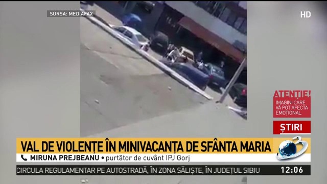 Bătaie Cu Săbii și Topoare In Fața Unui Bar Din Targu Jiu