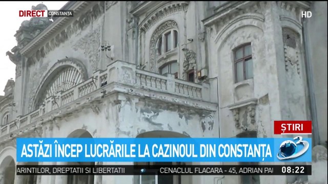 Au Inceput Lucrările La Cazinoul Constanța