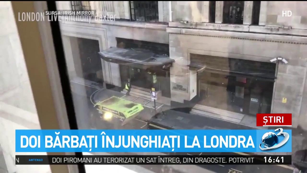 Doi Bărbaţi Au Fost Injunghiaţi La Londra