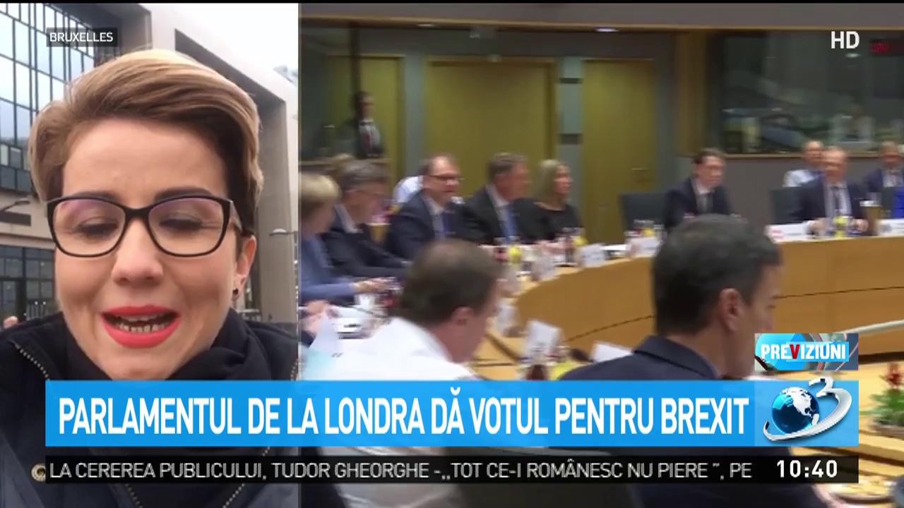 Parlamentul De La Londra Dă Votul Pentru Brexit