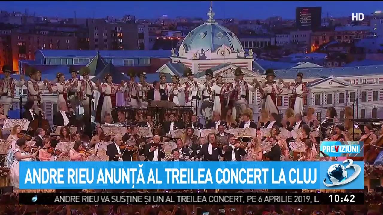 Andrei Rieu AnunÅ£Äƒ Al Treilea Concert La Cluj