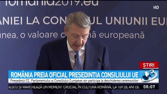 Romania Preia Oficial Presedinţia Consiliului Ue