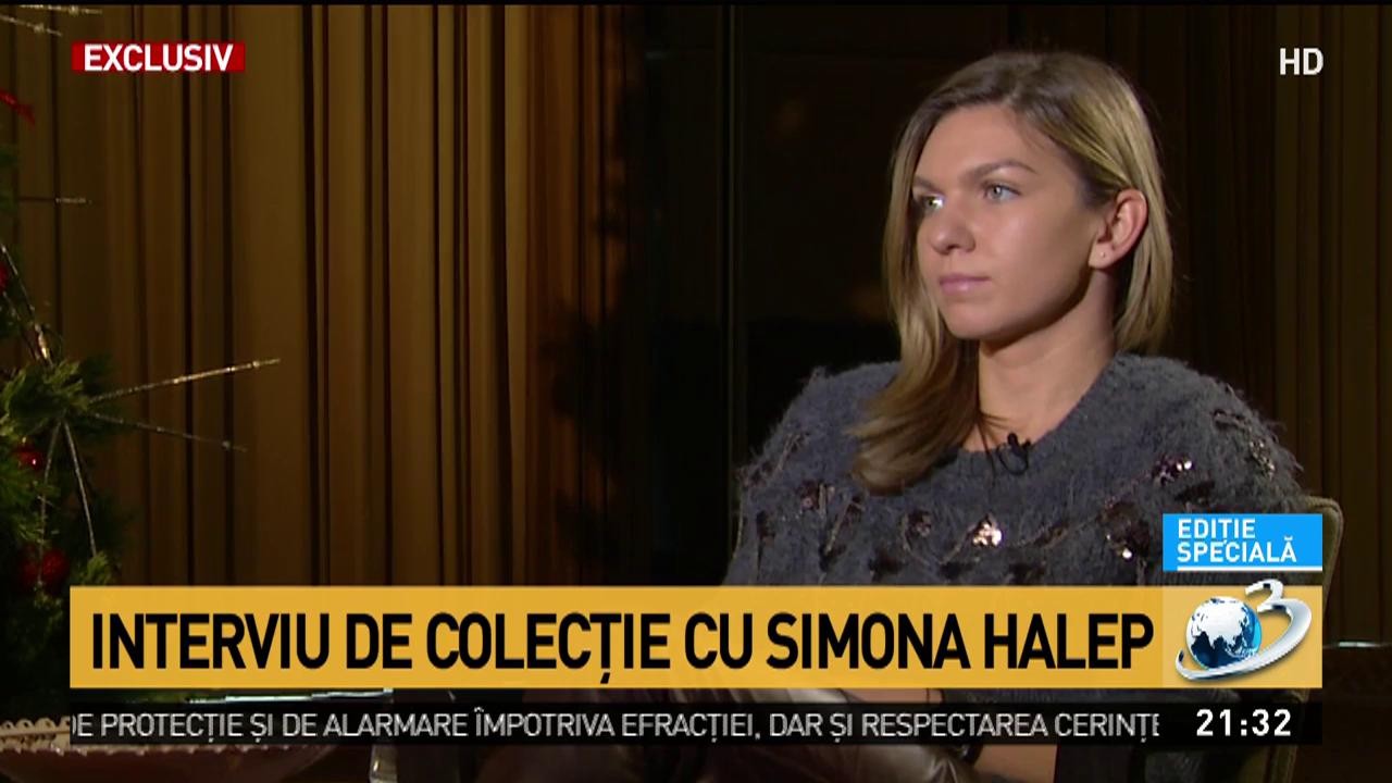 Interviu de colecție cu Simona Halep: "Părinții mei au fost mereu blânzi cu mine. Ambiția mea vine de la tata"