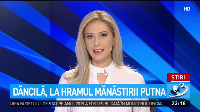 Viorica Dăncilă In Pelerinaj La Mănăstirea Putna