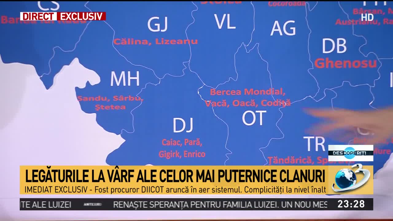 harta clanurilor din romania Premieră jurnalistică la Descoperiți. Harta clanurilor din România 