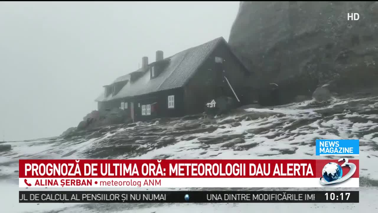 Ninsorile cuprind mai multe zone în România. Temperaturi la limita înghețului. Meteorologii dau alerta!