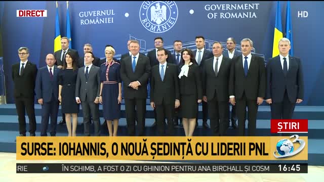 Klaus Iohannis Susține O Conferință De Presă La Sediul Pnl