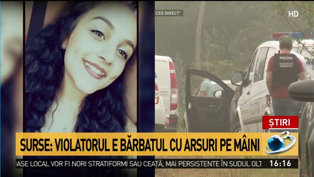 Surse Violatorul E Barbatul Cu Arsuri Pe Maini