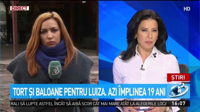 Tort Si Baloane Pentru Luiza Azi Implinea 19 Ani