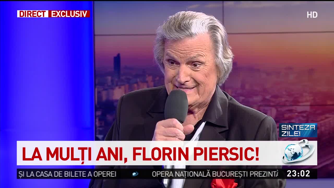 SurprizÄƒ Cum A ReacÈ›ionat Florin Piersic Atunci Cand Mihai Gadea L A Intrebat CaÈ›i Ani Are Video Antena 1