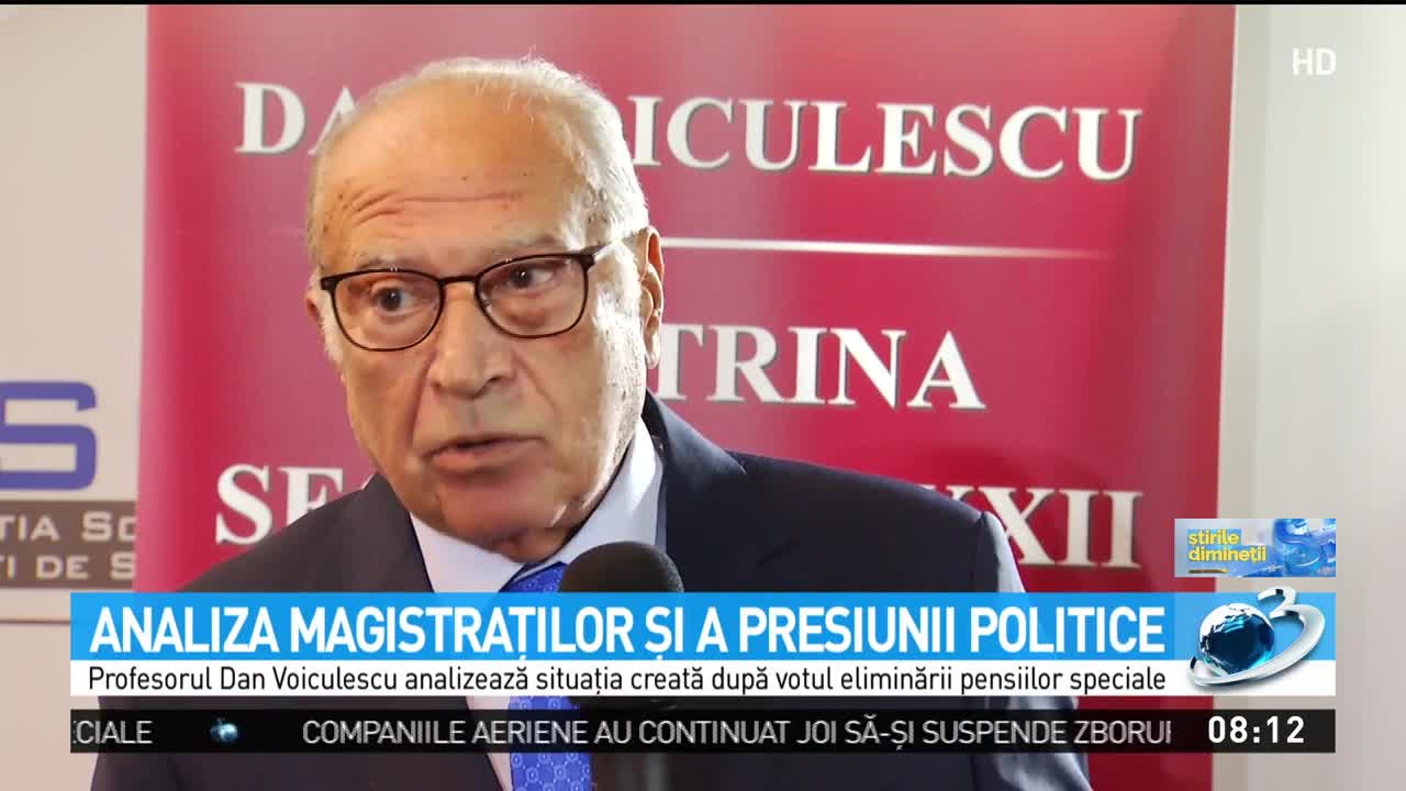 Analiza Magistraților și A Presiunii Politice