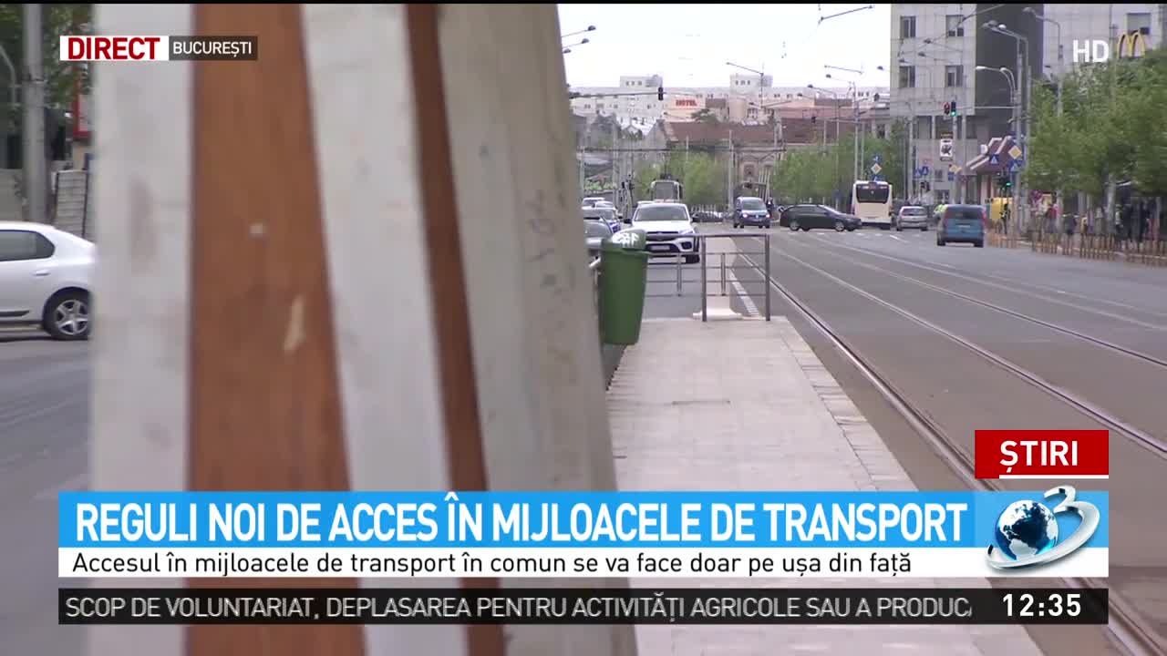 Reguli noi de acces &icirc;n mijloacele de transport din Capitală! Primăria anunţă că pentru a evita aglomeraţia, toate mijloacele de transport vor fi scoase pe trasee