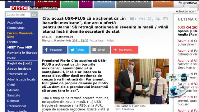 În gura presei