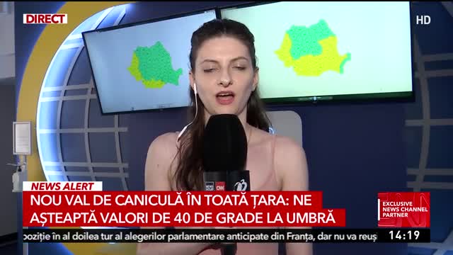 Știri ora 14:00